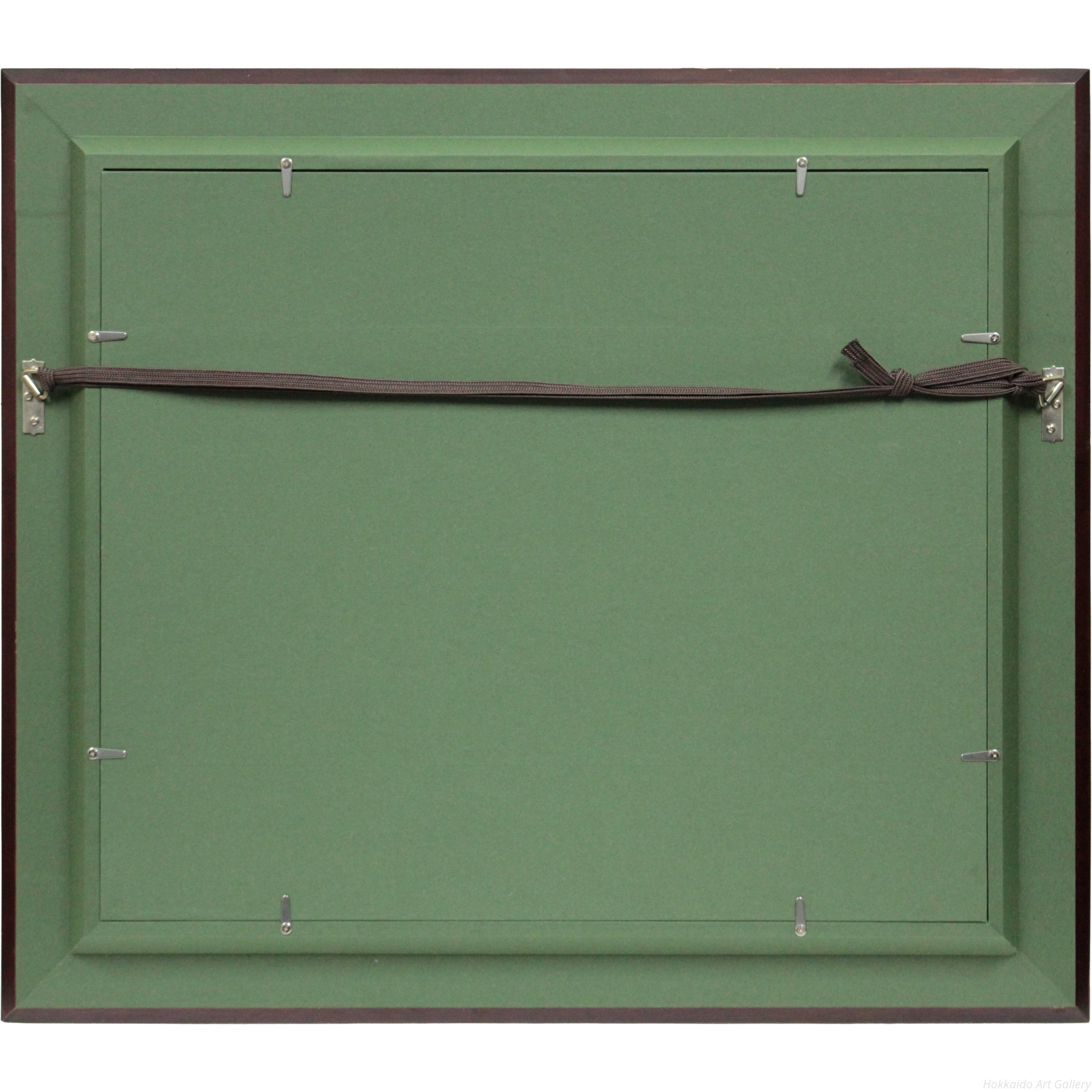 黒沢久 『運河の風景』 油彩画 - 北海道画廊