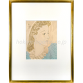 藤田嗣治 『パリの女』 木版画 - 北海道画廊