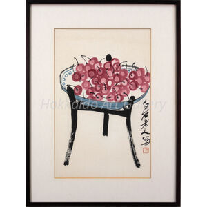 斉白石 『櫻桃図』 - 北海道画廊