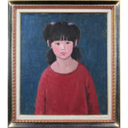 ぼんぼりの女の子