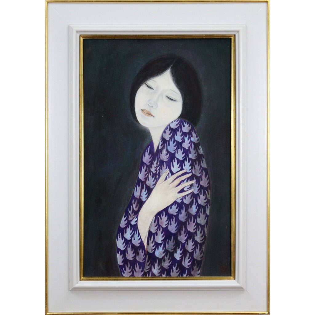 中野邦昭 『しじま』 日本画 - 北海道画廊