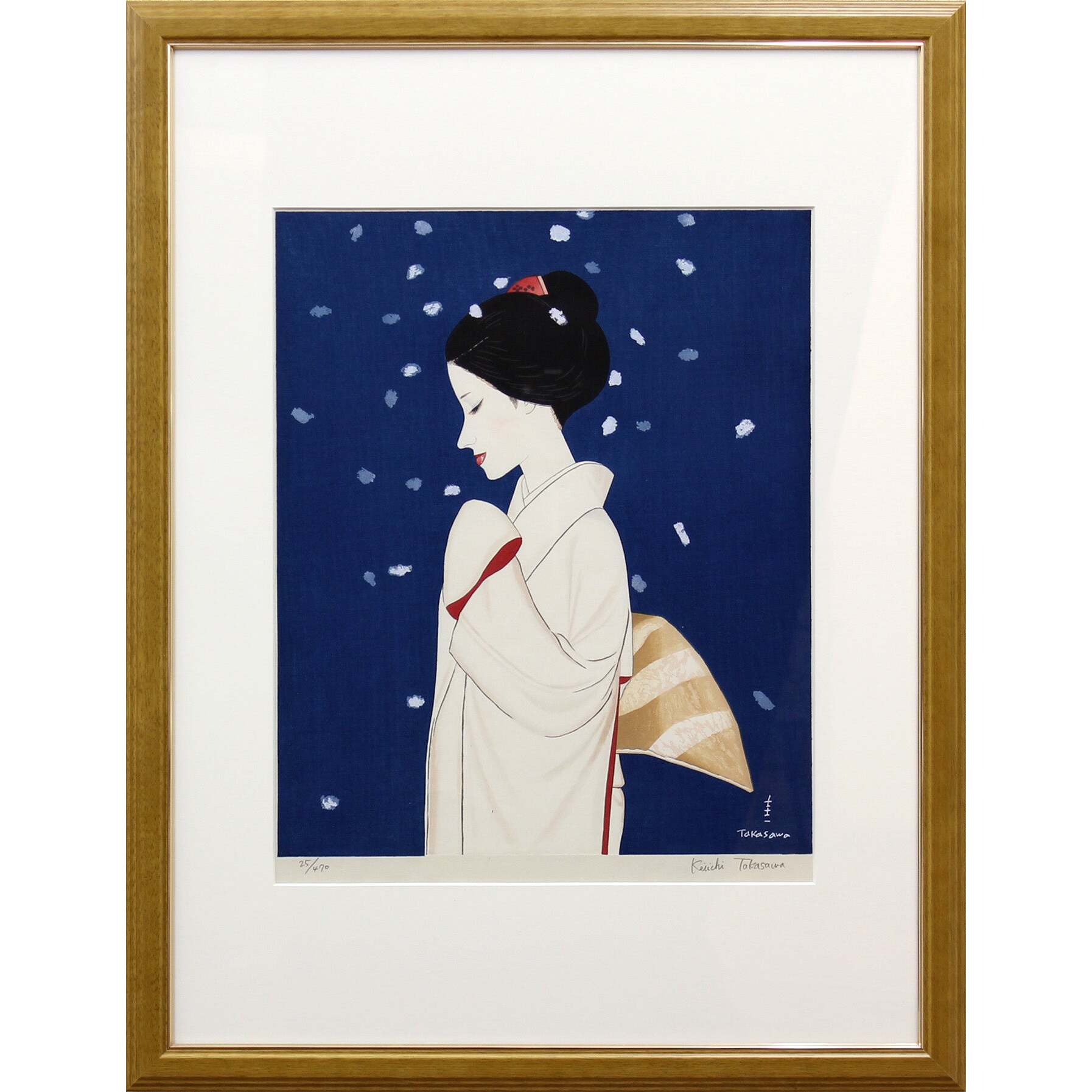 ぼたん雪