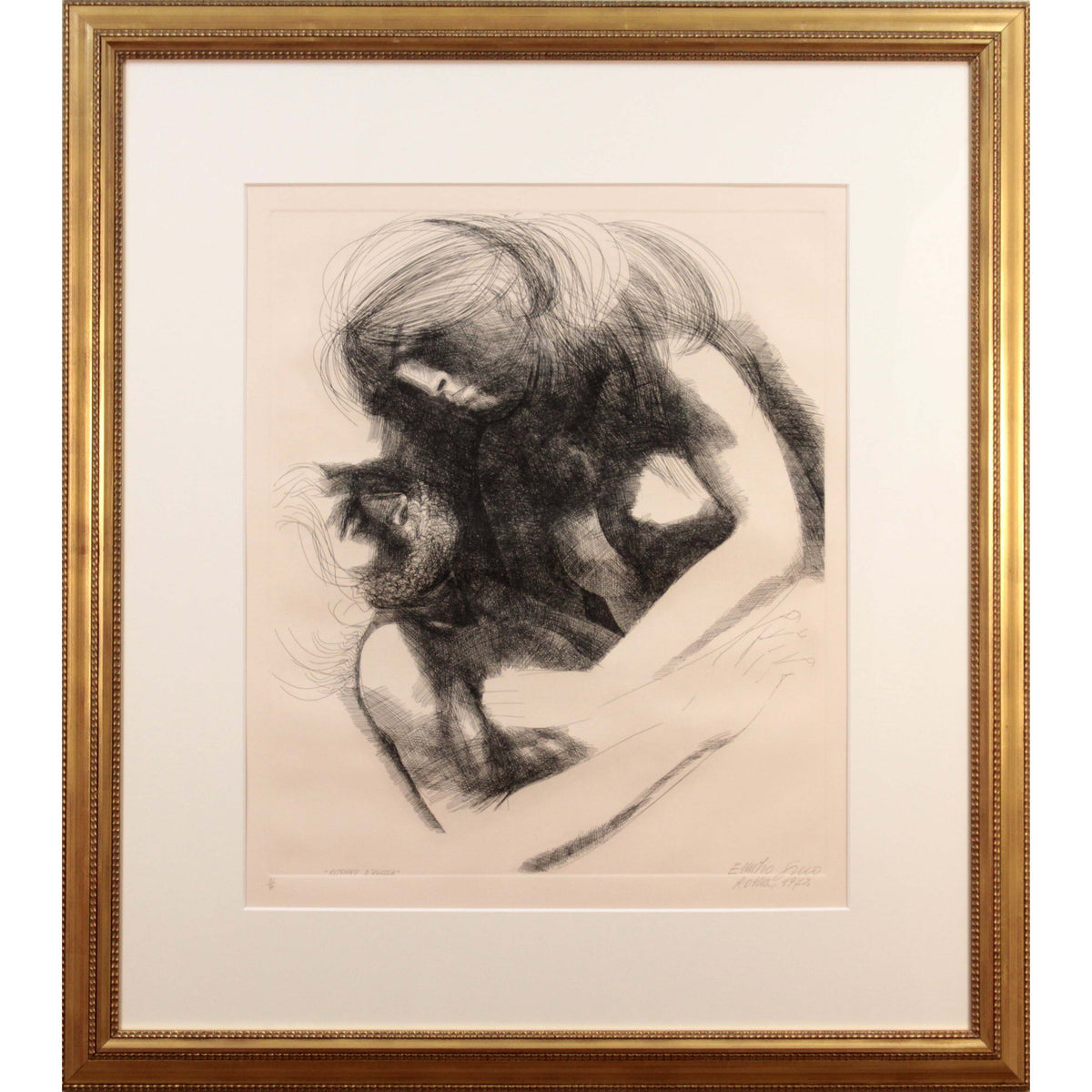 エミリオ・グレコ 『ユリシーズの帰還』 銅版画 - 北海道画廊