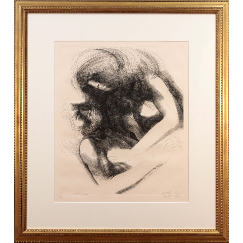 エミリオ・グレコ 『ユリシーズの帰還』 銅版画 - 北海道画廊