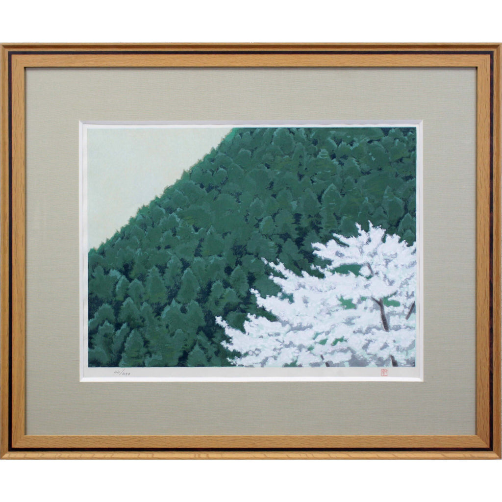 東山魁夷 『春静』 木版画 - 北海道画廊