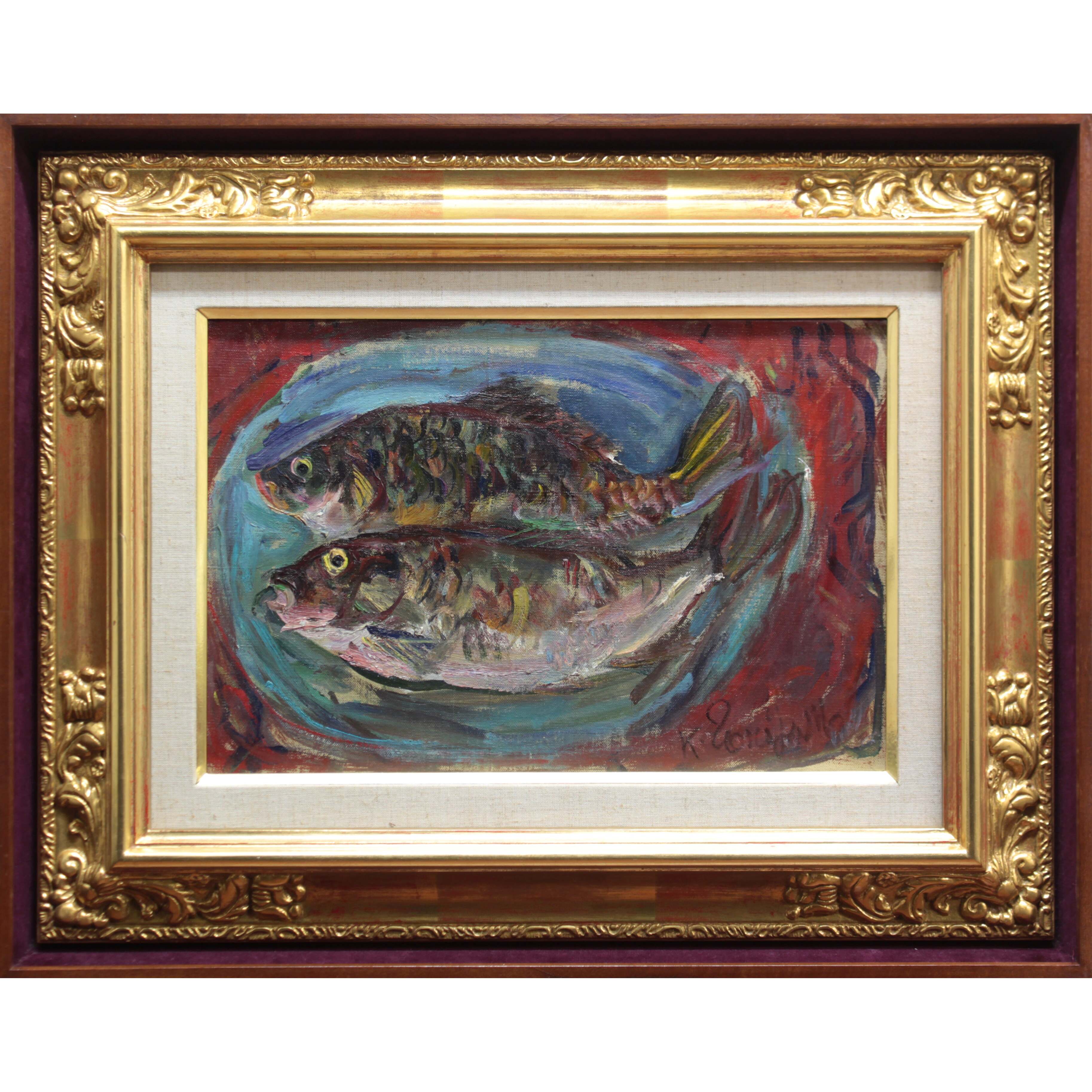 魚　静物