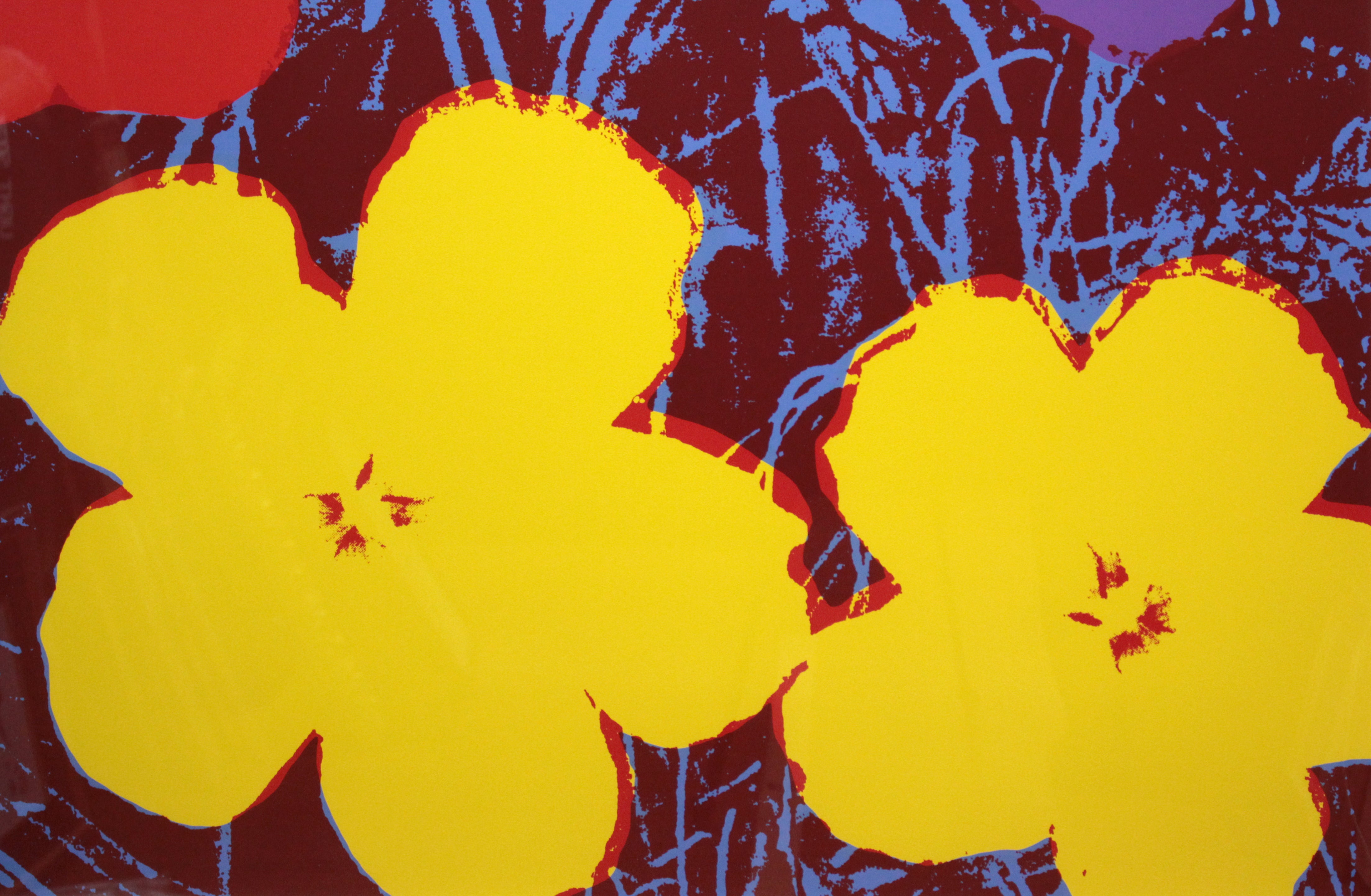 アンディ・ウォーホル『Flowers』(シャープ)2 絵画 アンディ・ウォーホルの代表作 【正規品保証】111027