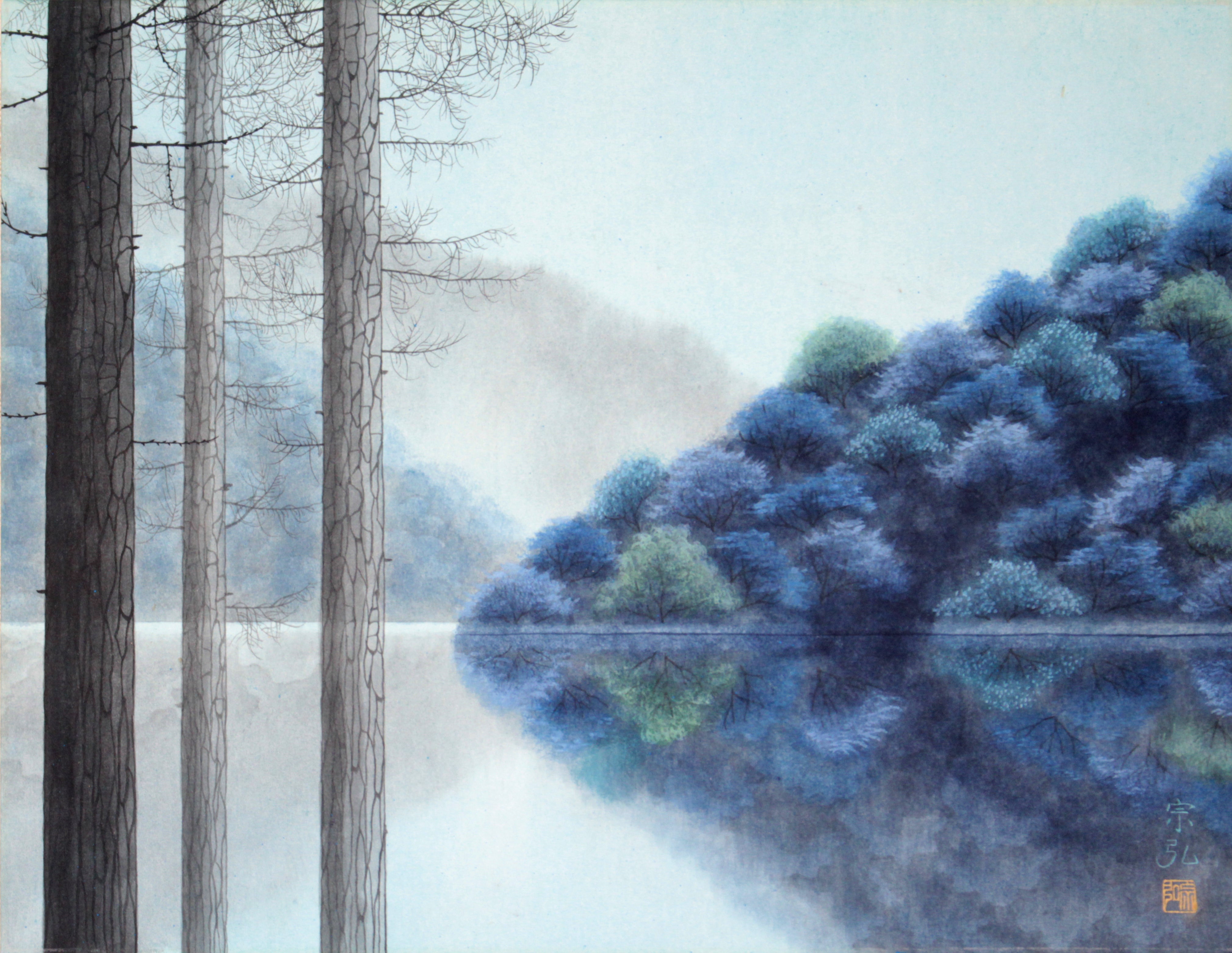 中村宗弘『湖』 – 北海道画廊